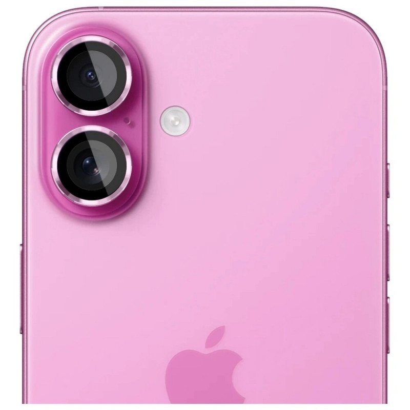 3MK Lens Protection Pro cristal templado para lente de cámara para Apple iPhone 17, morado