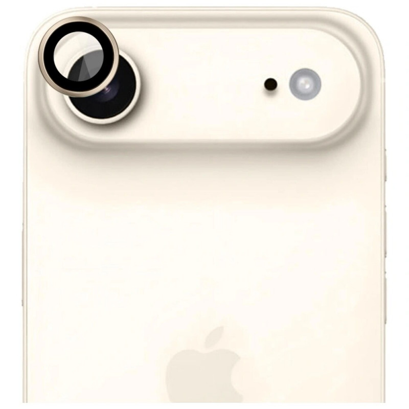 3MK Lens Protection Pro cristal templado para la lente de la cámara del Apple iPhone Air, dorado