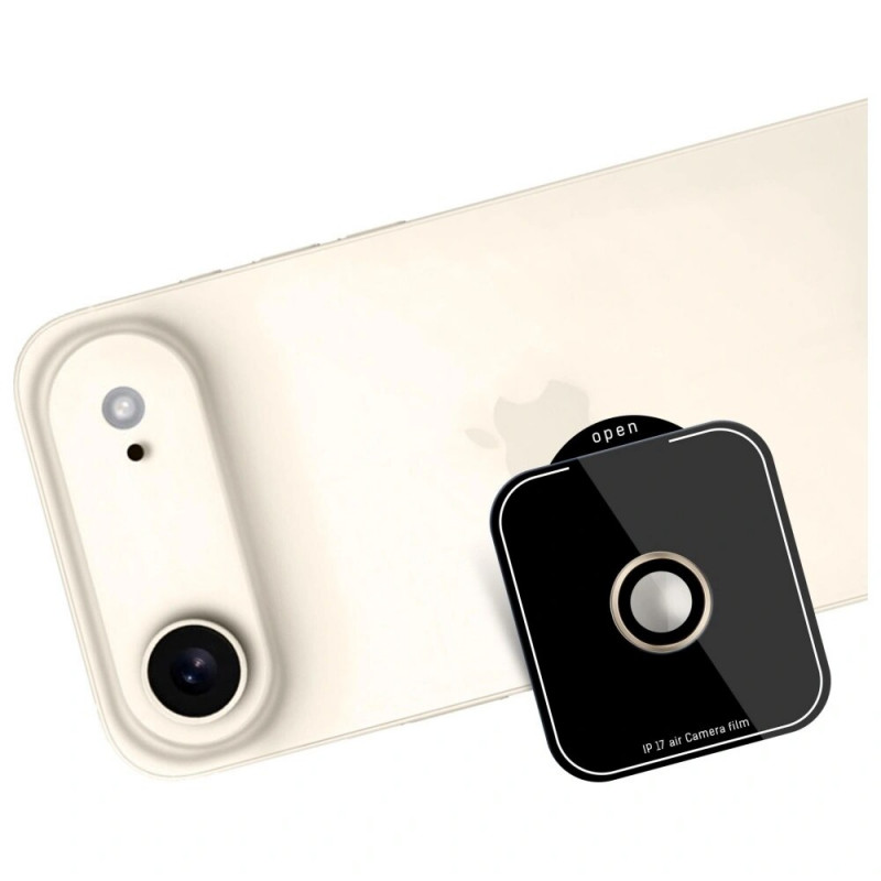 3MK Lens Protection Pro cristal templado para la lente de la cámara del Apple iPhone Air, dorado
