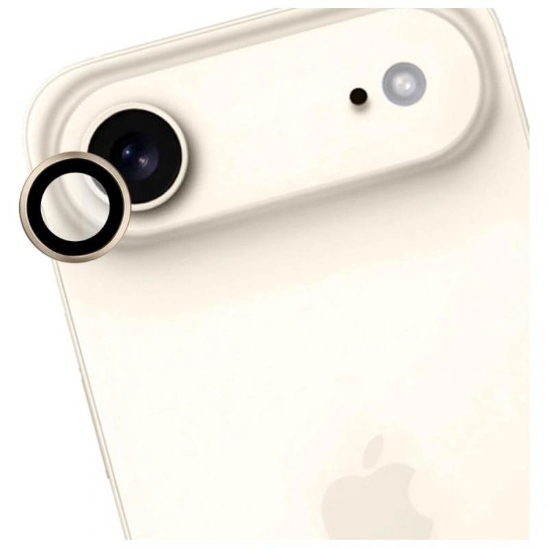 3MK Lens Protection Pro cristal templado para la lente de la cámara del Apple iPhone Air, dorado