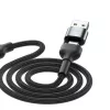 3MK Hyper Cable N-SERIES 6in1 USB-C / USB-A a USB-C / MicroUSB / Lightning, cable QC 3.0, 18 W (9 V / 2 A), 1.2 m, negro