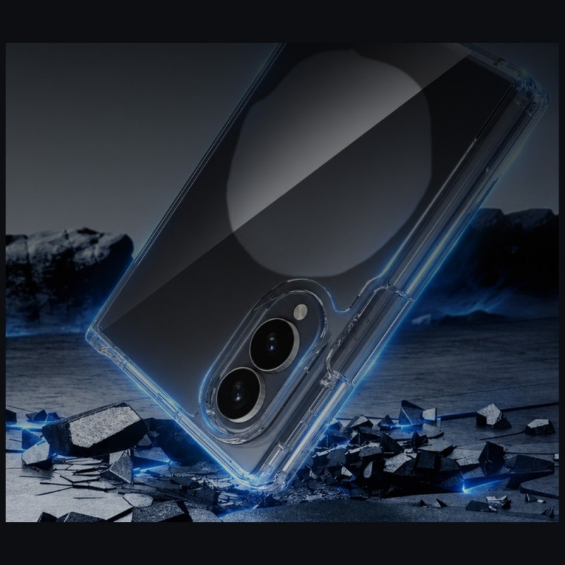 3MK Armor Case Samsung Galaxy Z Fold 8 Wide funda, transparente