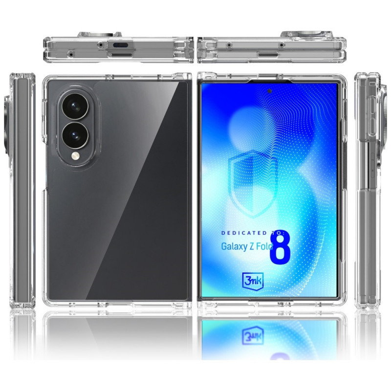 3MK Armor Case Samsung Galaxy Z Fold 8 Wide funda, transparente