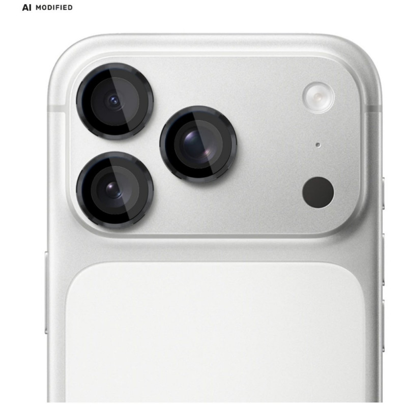 3MK Lens Protection Pro Apple iPhone 18 Pro / 18 Pro Max protector de objetivo de cámara, cristal templado, negro
