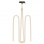 Tech-Protect C2S correa bandolera de cuerda para móvil, Beige/dorado
