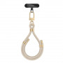 Tech-Protect C4S Correa de cuerda para muñeca, beige/dorado