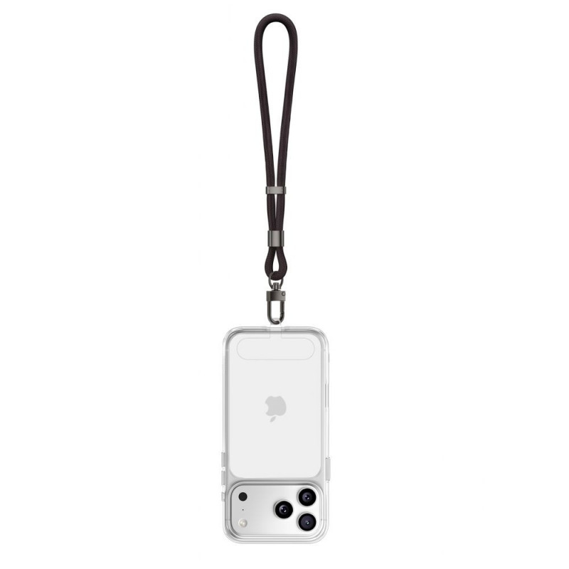 Tech-Protect C11S correa de muñeca de cuerda para teléfono, negro obsidiana