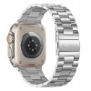 Tech-Protect Stainless correa de acero inoxidable para Apple Watch 8 / 9 / 10 / 11 / 12 / SE / Ultra (44 / 45 / 46 / 49 mm), plata