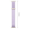 Tech-Protect NylonLoop correa para Apple Watch 8 / 9 / 10 / 11 / 12 / SE (40 / 41 / 42 mm), morado