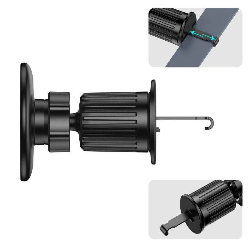 Tech-Protect N58 Soporte magnético de coche MagSafe para rejilla de ventilación, Negro
