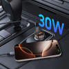 Tech-Protect CC01 cargador de coche de 2 puertos USB-A / USB-C, PD 30W / QC 3.0, negro