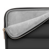 Tech-Protect Puffy THP3474 funda para portátil de 13-14 pulgadas con bolsa para accesorios, negra