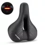 Rockbros 38218916002 Sillín de bicicleta MTB con luz, negro