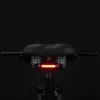 Rockbros 38218916002 Sillín de bicicleta MTB con luz, negro
