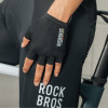 Rockbros TLS004 ROAD TO SKY guantes de ciclismo cortos amortiguadores L, negros