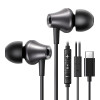 Auriculares intrauditivos con cable Ugreen EP105 USB-C, 1.2 m, negros