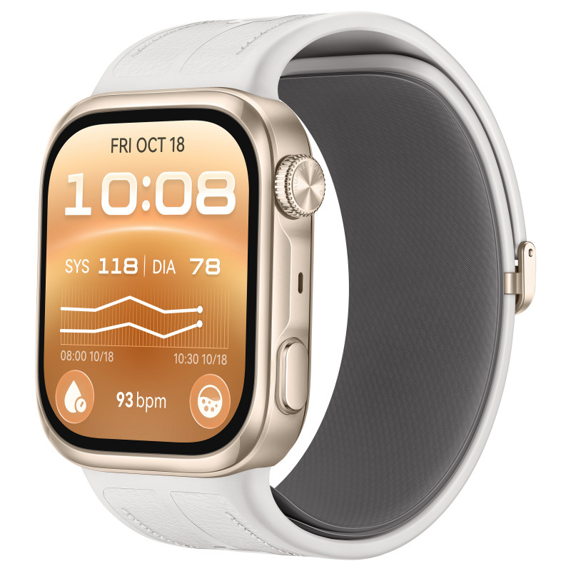 Huawei Watch D3 (Riva-B19) smartwatch, 46 mm, dorado/blanco