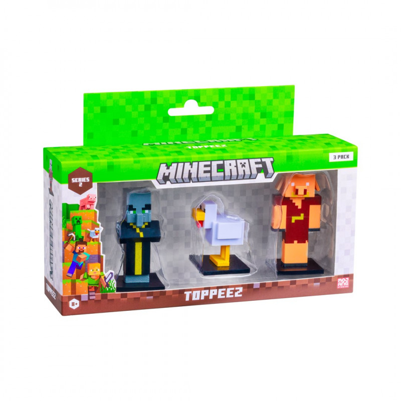 P.m.i. Kids World Minecraft S2 Figuras - pack de 3 (surtido)