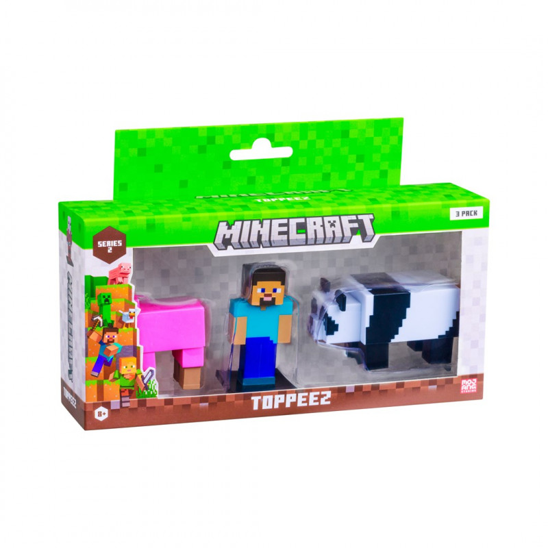 P.m.i. Kids World Minecraft S2 Figuras - pack de 3 (surtido)