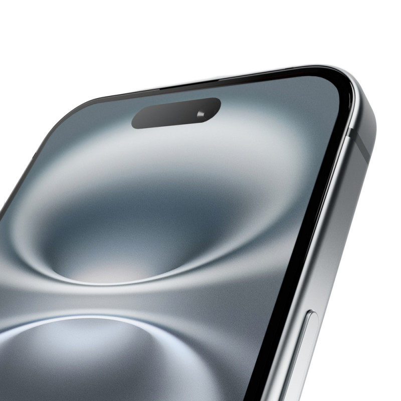 PURO Frame cristal templado con marco para iPhone 16 Plus