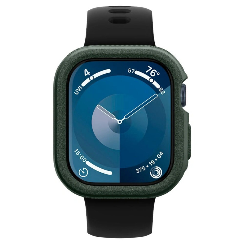 Spigen Caseology Vault funda para Apple Watch 10 / 11 46 mm, Verde medianoche