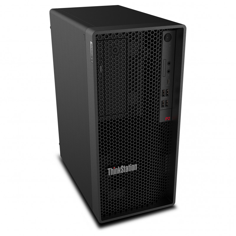 Lenovo ThinkStation P2 Gen 2 30JQ00DYGE estación de trabajo torre, Intel Core Ultra 7 265, 32 GB RAM, 512 GB SSD, NVIDIA RTX A400, Windows 11 Pro (DE)
