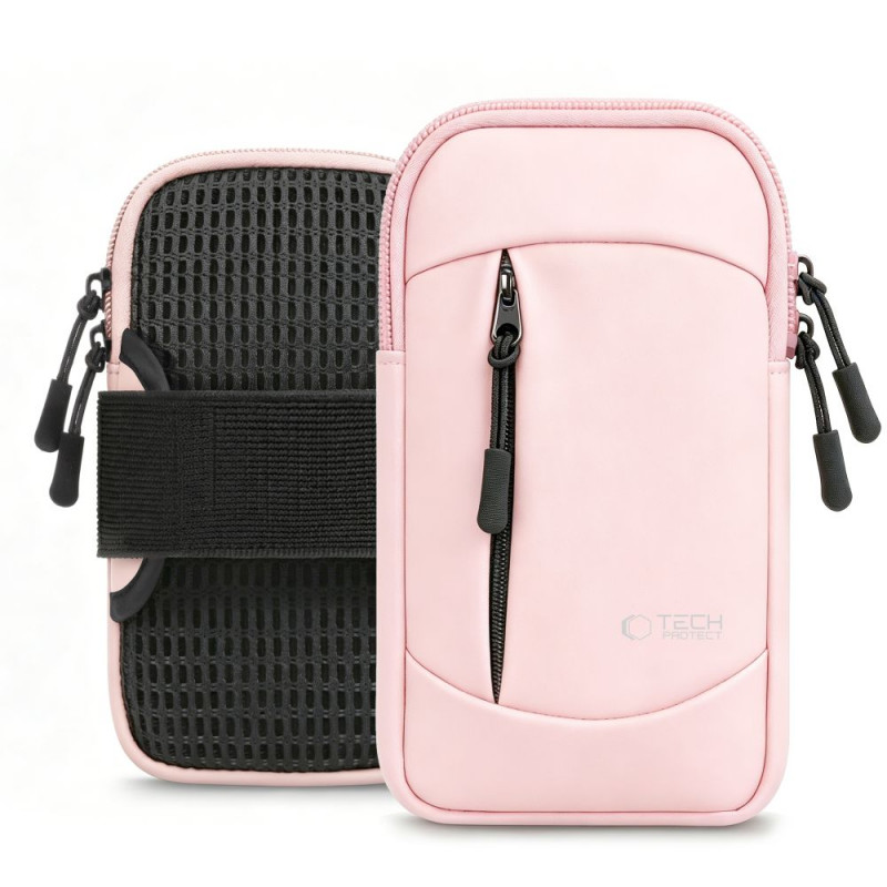 Tech-Protect M6 brazalete deportivo universal, rosa