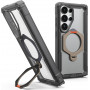 Urban Armor Gear UAG Plasma XTE 360 214525113131 Funda con soporte y módulo magnético para Samsung Galaxy S26 Ultra, gris ceniza