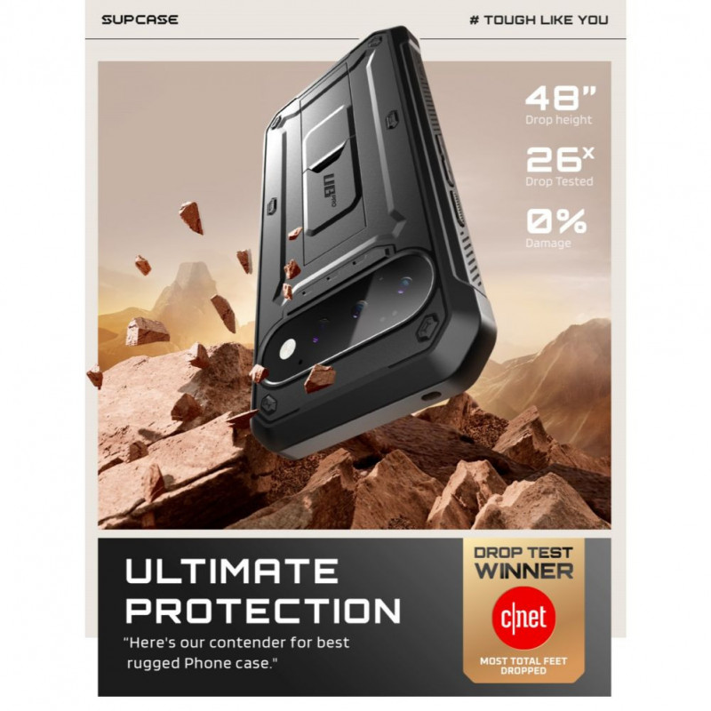 Supcase Unicorn Beetle Pro Funda para Google Pixel 11 Pro, Negra