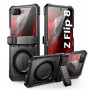 Supcase Unicorn Beetle Grip Mag MagSafe funda para Samsung Galaxy Z Flip 8, negra