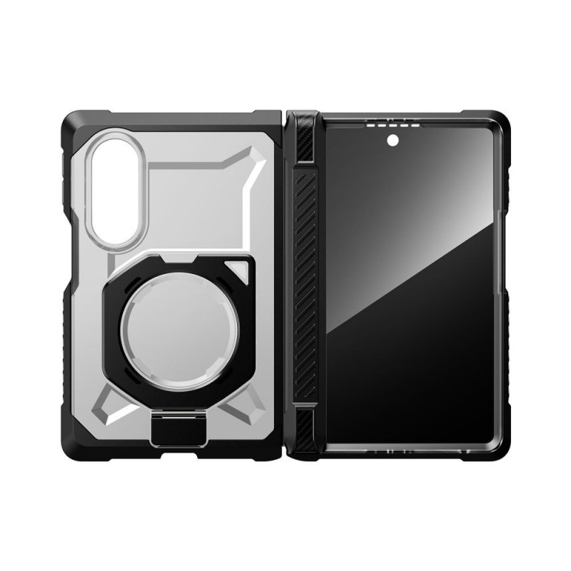 Supcase UB Grip Mag MagSafe Privacy Funda con cristal de privacidad para Samsung Galaxy Z Fold 8, Negra