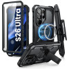 Funda Supcase iBlason ArmorBox Clip Mag MagSafe para Samsung Galaxy S26 Ultra, Negra