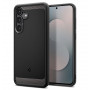 Funda Rugged Armor Spigen para Samsung Galaxy S25 FE, negra mate