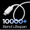 Spigen EB6015AC cable USB-C Essential 60W 150 cm, blanco