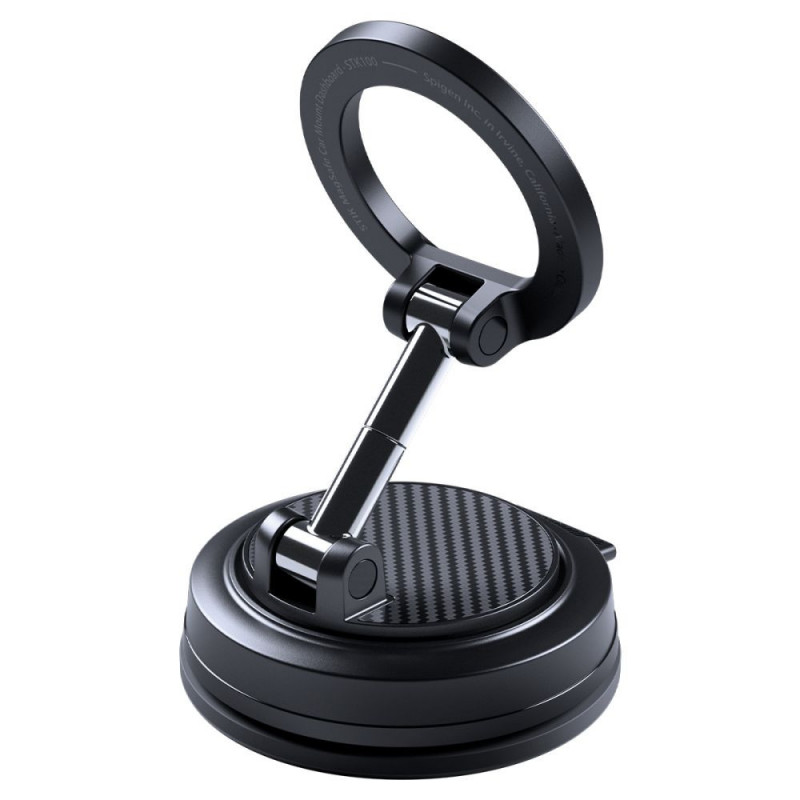 Spigen STK100 VacuumLock Soporte magnético MagSafe para salpicadero de coche, negro