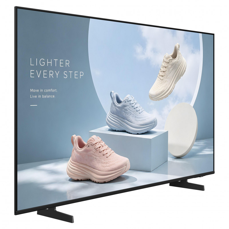 Samsung LH65BEHHLGUXEN BE65HX-H 65 pulgadas 4K UHD Crystal UHD señalización digital Smart TV, Tizen, negro