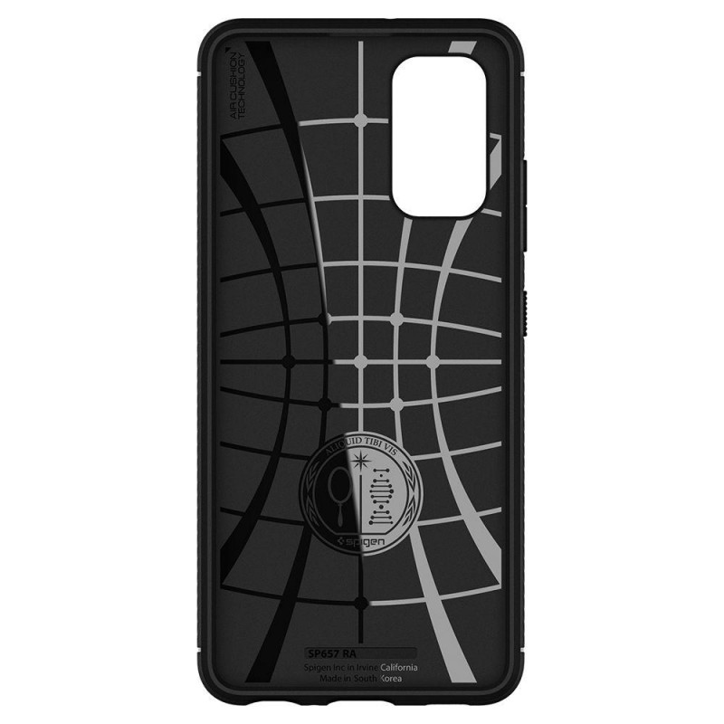 Spigen Funda Rugged Armor para Samsung Galaxy A52 / A52s, negro mate