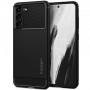 Funda Rugged Armor Spigen para Samsung Galaxy S21 FE, negro mate