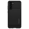 Funda Rugged Armor Spigen para Samsung Galaxy S21 FE, negro mate