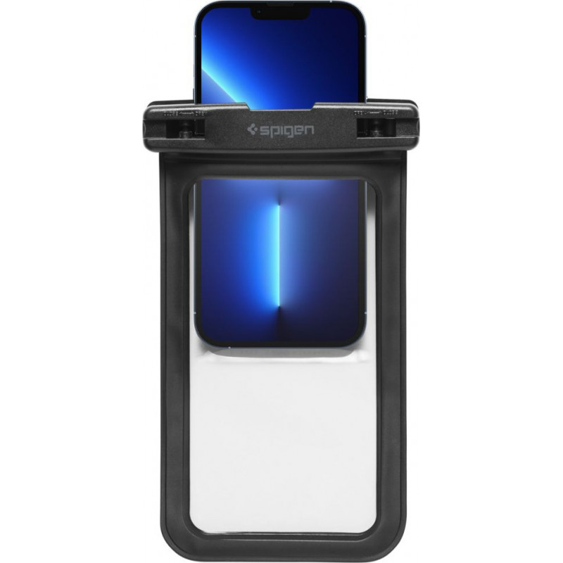 Spigen A601 Aqua Shield Funda impermeable universal, negra