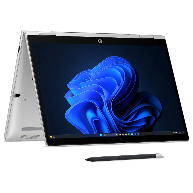 HP ProBook 4 Flip G2i 13.3" WUXGA portátil, Intel Core 5 320, 16 GB RAM, 512 GB SSD, Windows 11 Pro, teclado alemán (QWERTZ)