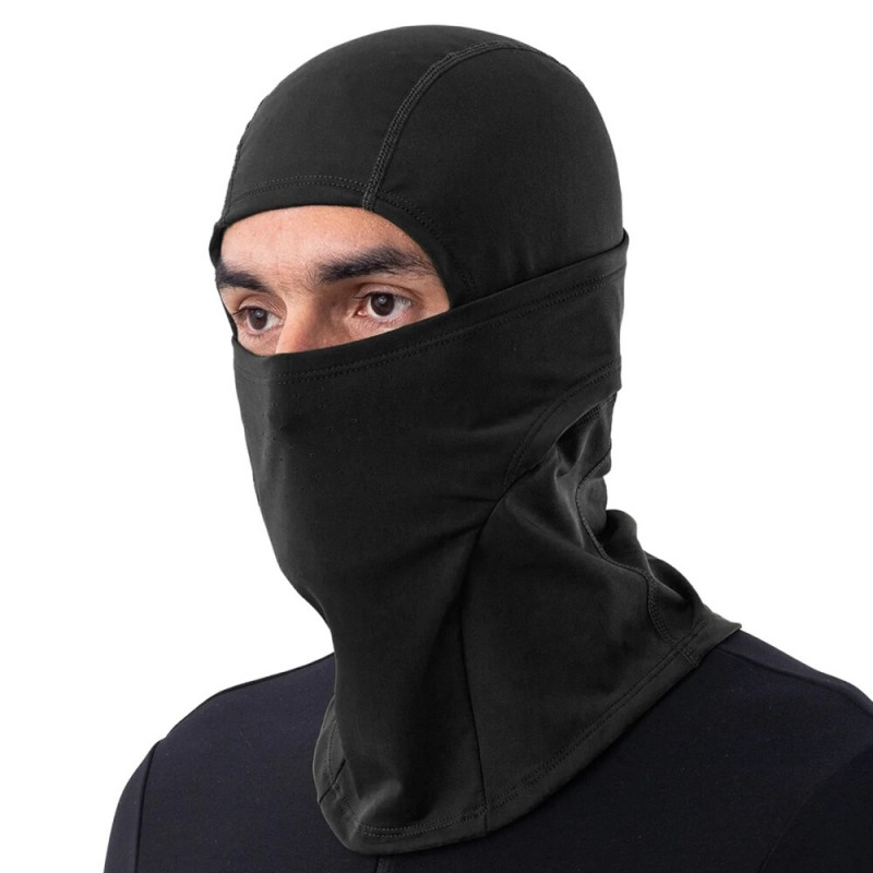 Qunature 13230023011 Pasamontañas de esquí para bicicleta y moto, talla L, negro