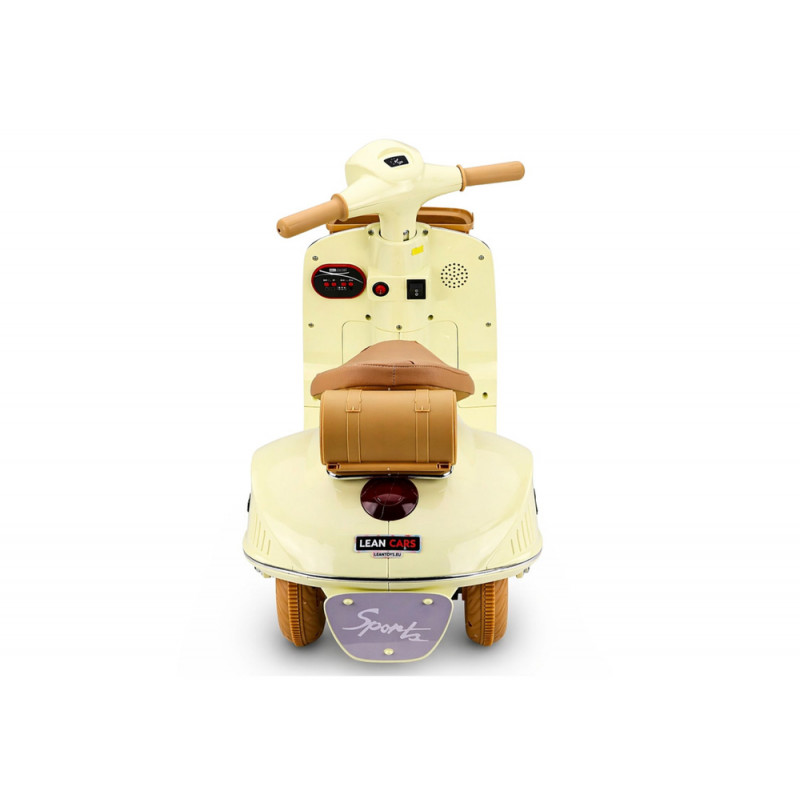 Patinete a batería Lean Cars XW-03, 35 W, beige