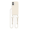 Tech-Protect MagNecklace funda MagSafe con cordón para Apple iPhone 16, beige