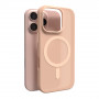 Puro Daylight Funda de silicona MagSafe para iPhone 16 Pro Max, beige