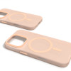 Puro Daylight Funda de silicona MagSafe para iPhone 16 Pro Max, beige