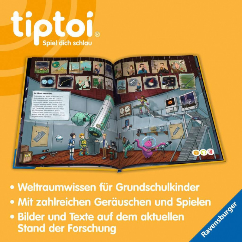 Ravensburger tiptoi El espacio: viajes espaciales, estrellas y planetas (49282)