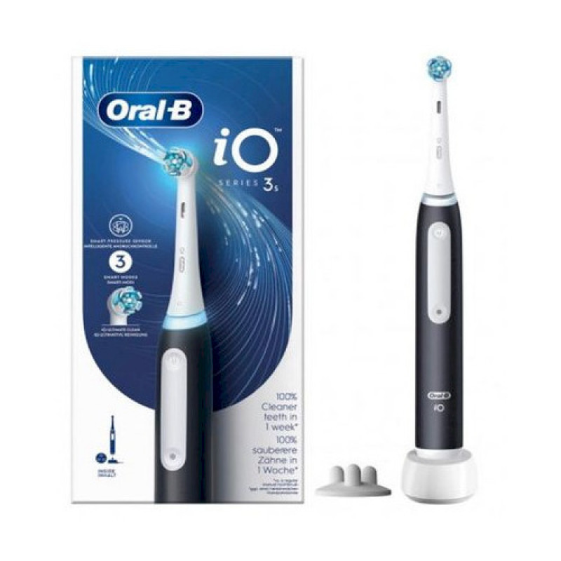 Cepillo de dientes eléctrico Oral-B iO Series 3, negro