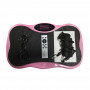 Plataforma vibratoria de fitness Extralink Moonwalk SpinMove, 200 W, rosa