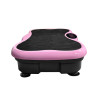 Plataforma vibratoria de fitness Extralink Moonwalk SpinMove, 200 W, rosa